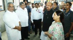 पुणे : बिबवेवाडीतील ‘ईएसआयसी’ रुग्णालयाच्या कामाचा केंद्रीय कामगार मंत्री भूपेंद्र यादव यांच्याकडून आढावा