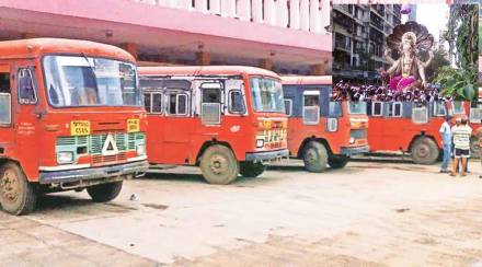 Bus and Ganeshotsav