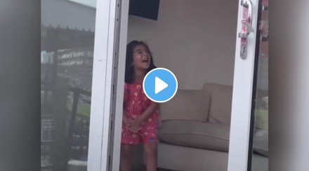 Cheteshwar Pujara Daughter Video