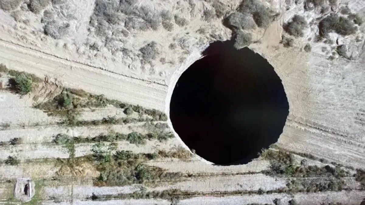 Mysterious Massive Sinkhole in Chile Ranks Among Deepest