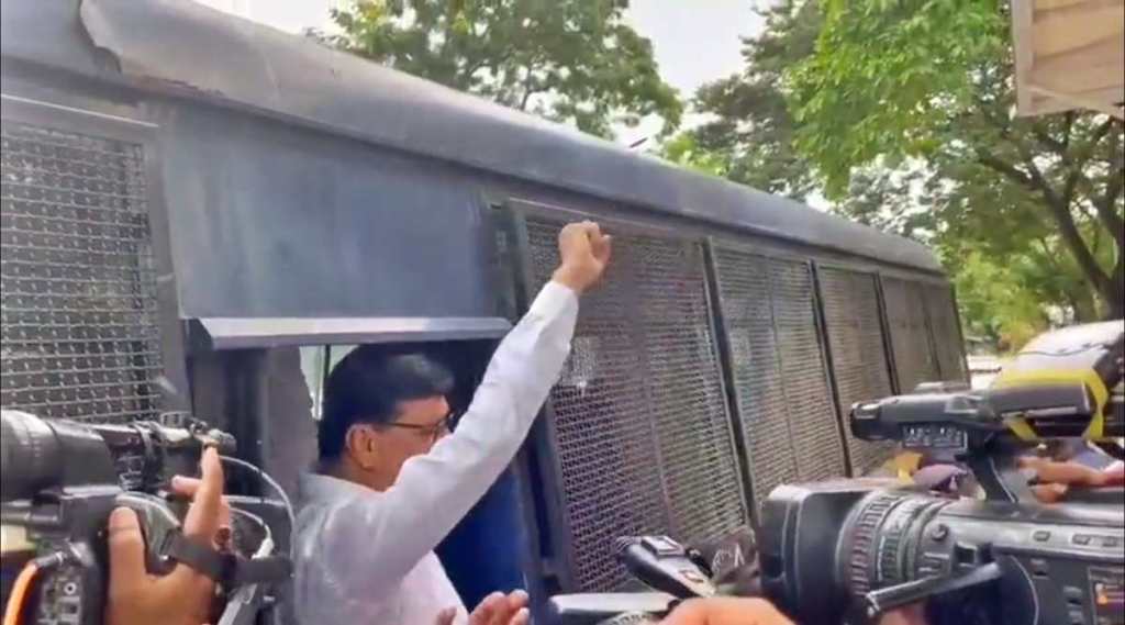 Congress Protest Balasaheb Thorat Congress Protest Balasaheb Thorat