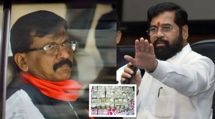Eknath Shinde Sanjay Raut