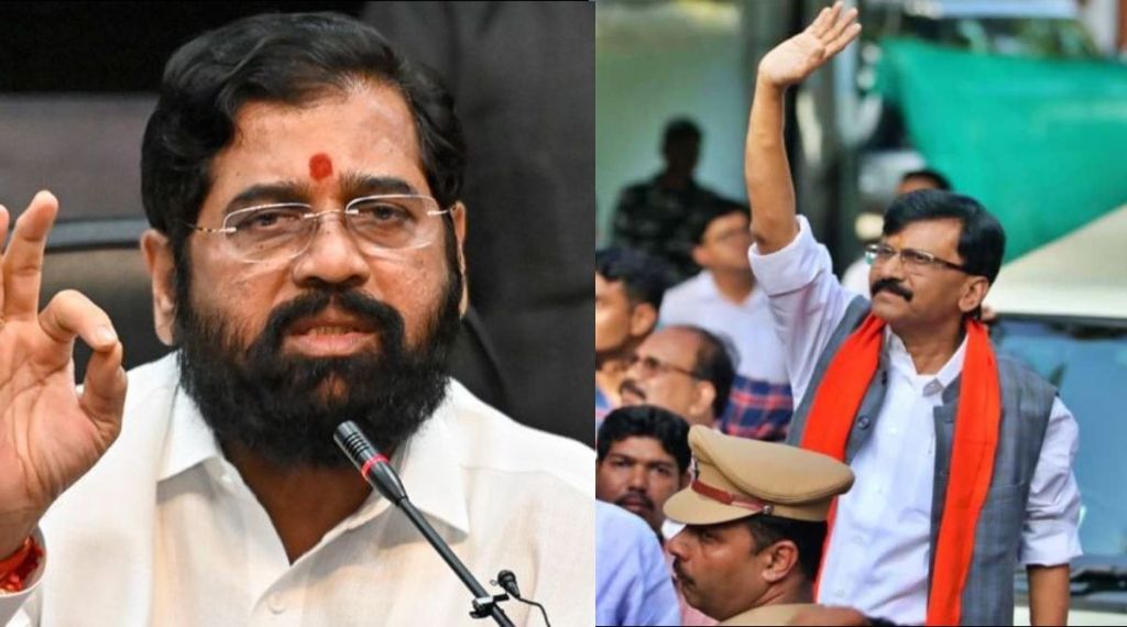 Sanjay Raut Eknath Shinde