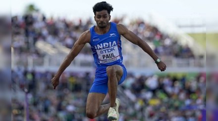 Eldhose Paul Gold Medal