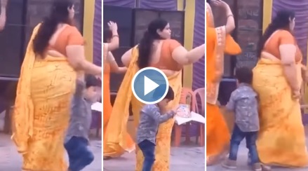 Viral Video लग्नात बेभान नाचत होती महिला