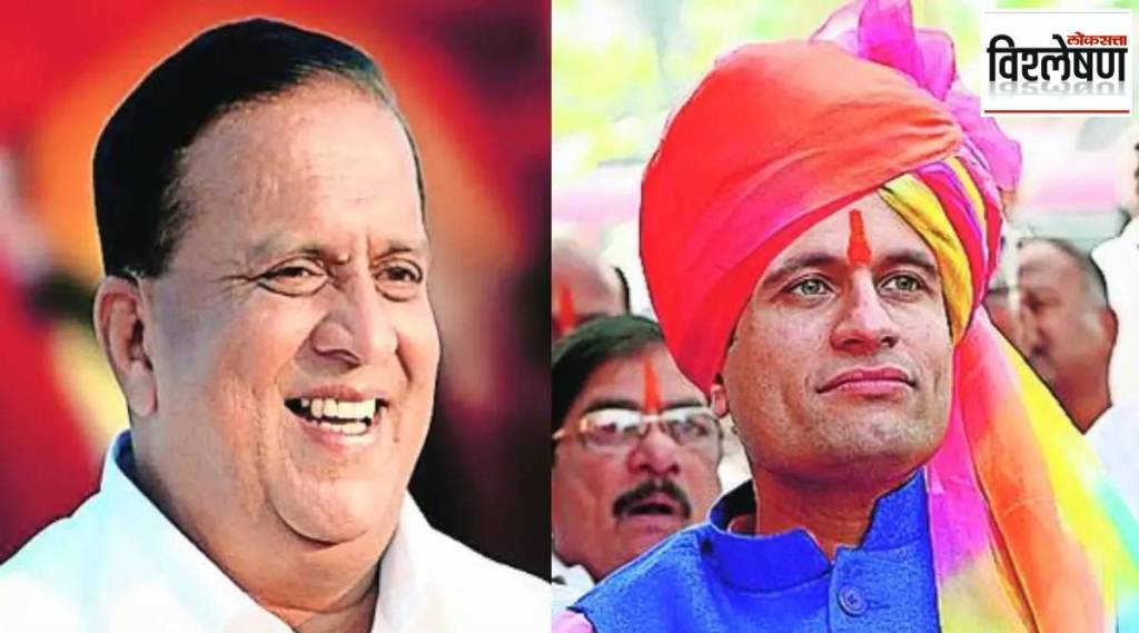 the political war between hasan mushrif and samarjit ghatge is on full swing in Kolhapur the political war between hasan mushrif and samarjit ghatge is on full swing in Kolhapur