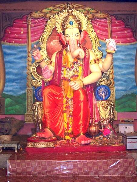 the appearance of the Lalbaugcha Raja has changed In the last 88 years