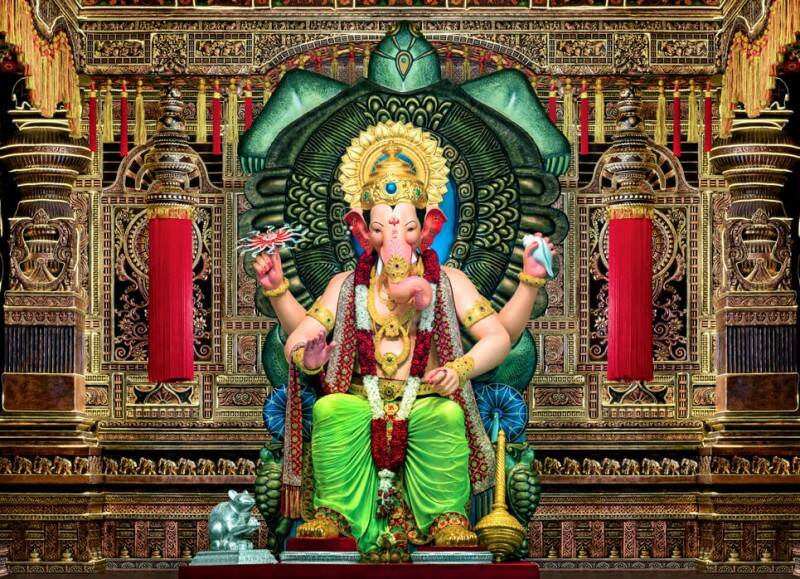 the appearance of the Lalbaugcha Raja has changed In the last 88 years