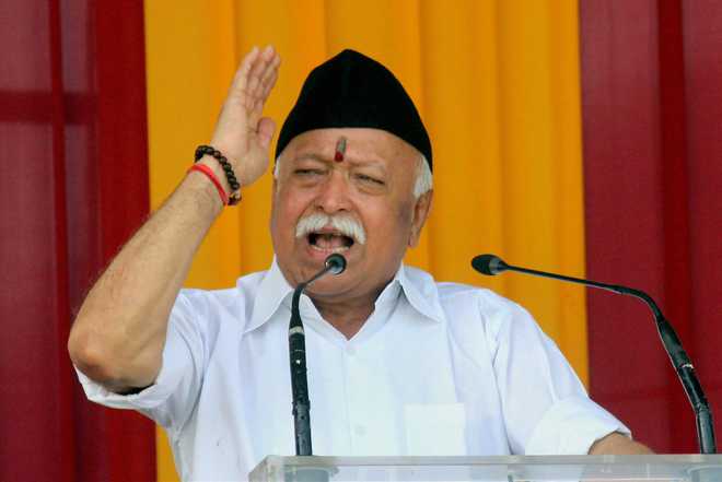 RSS Chief Mohan Bhagwat says women is equally powerful to men