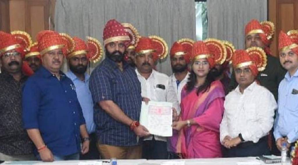( निघोजे येथील आयएसी इंडिया कंपनीत स्वाभिमानी श्रमिक कामगार संघटना आणि कंपनी व्यवस्थापनात वेतनवाढ करार झाला.)