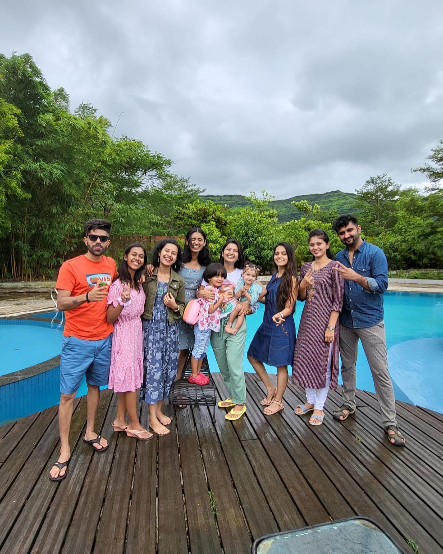 Prajakta Mali family photos