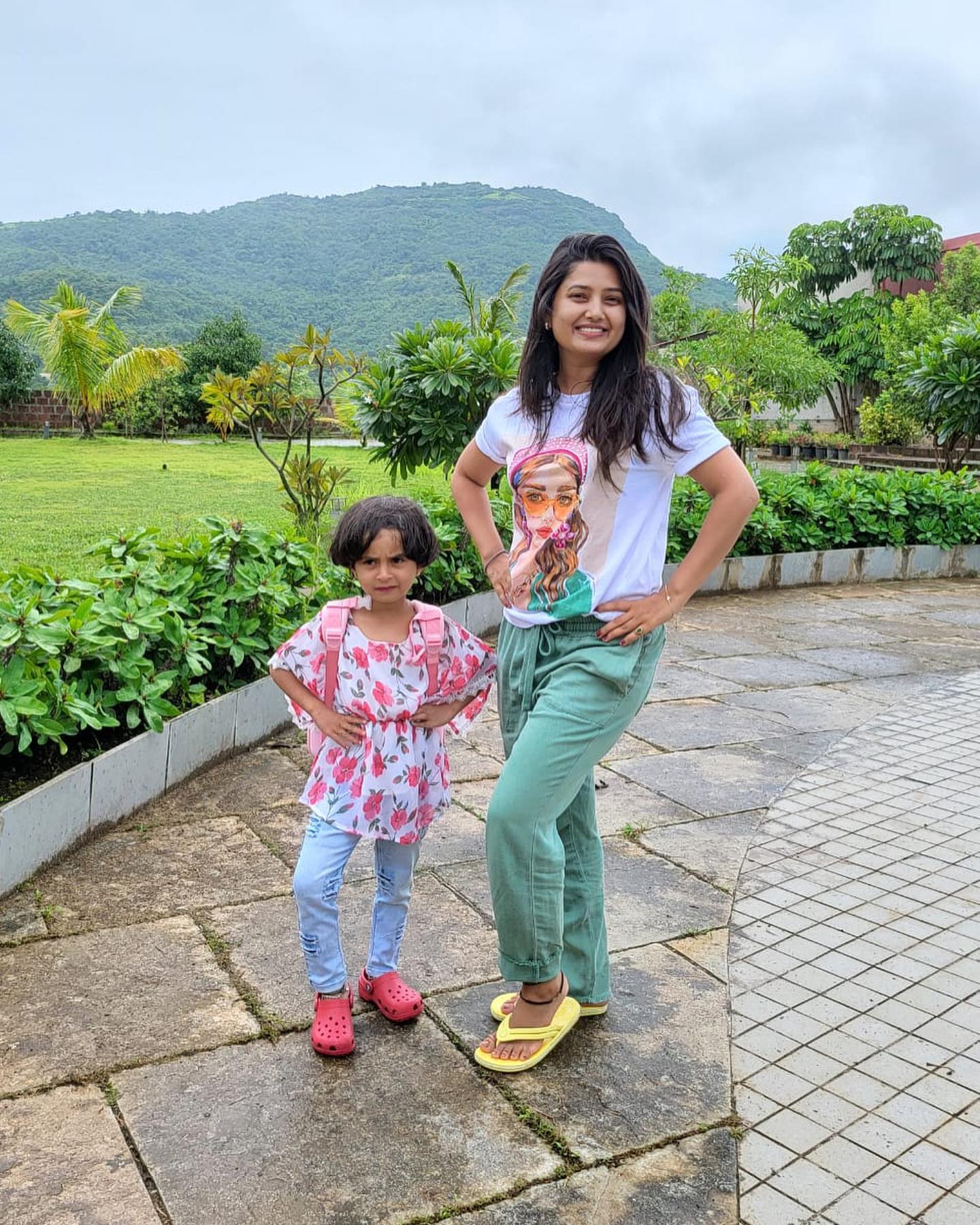 Prajakta Mali family photos