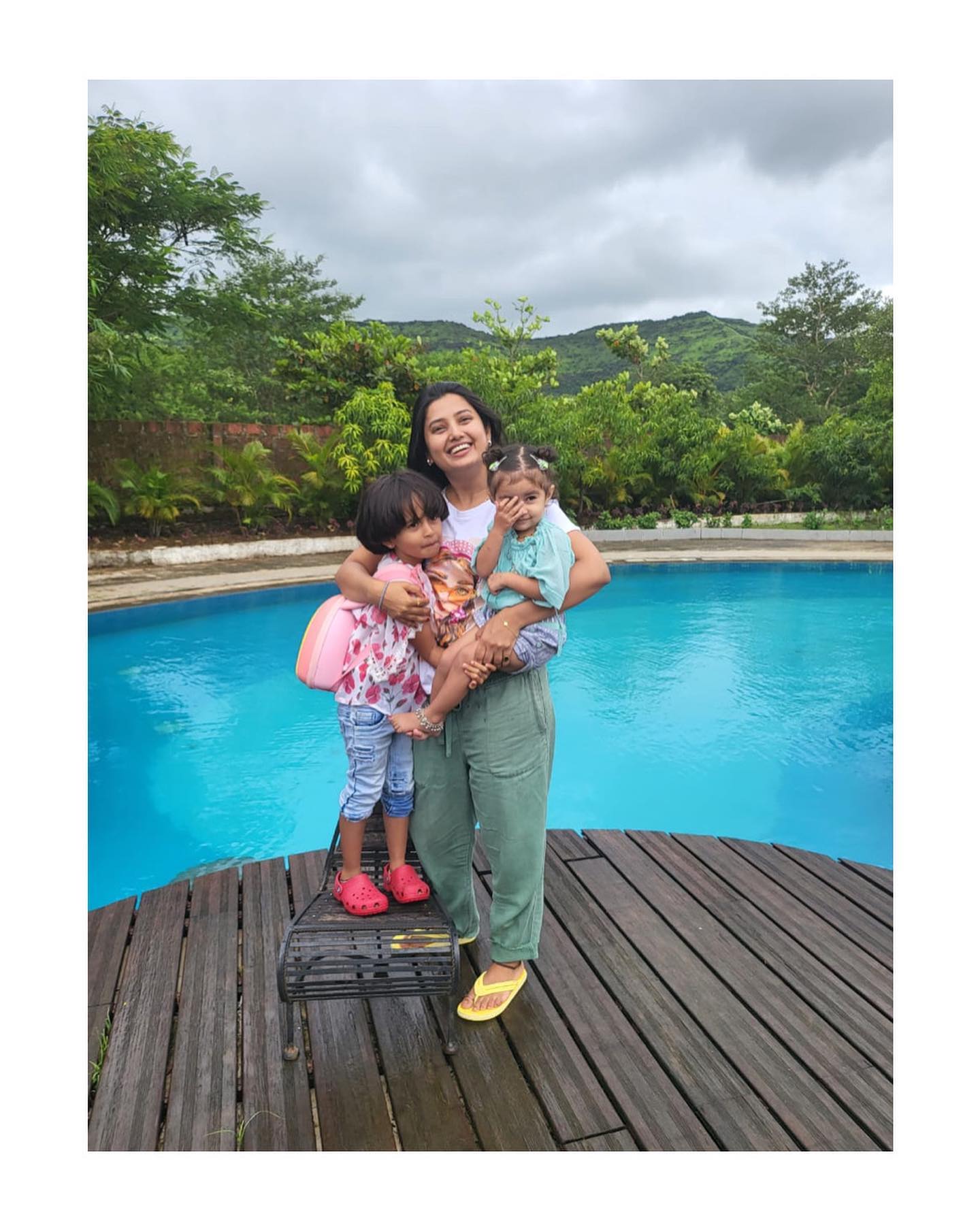 Prajakta Mali family photos
