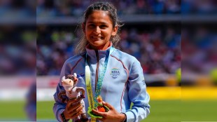 Priyanka Goswami with Little Krishna Idol