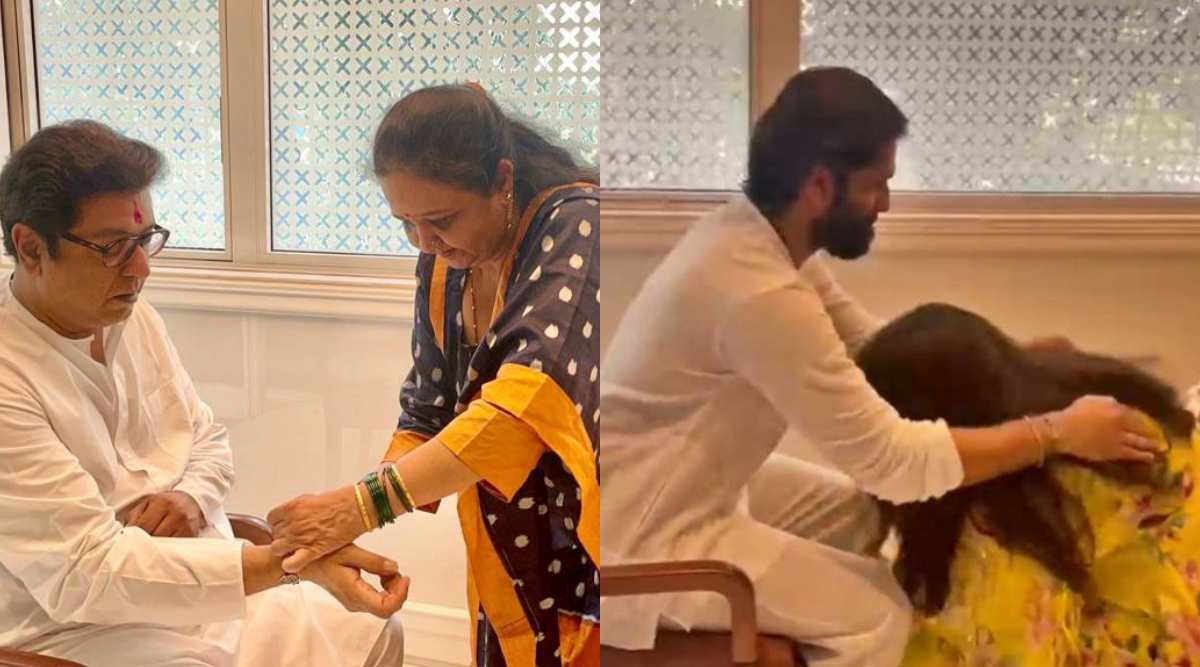 सर्वत्र राखीपौर्णिमा साजरी केली जात आहे. यात राजकीय नेत्यांचाही समावेश आहे.