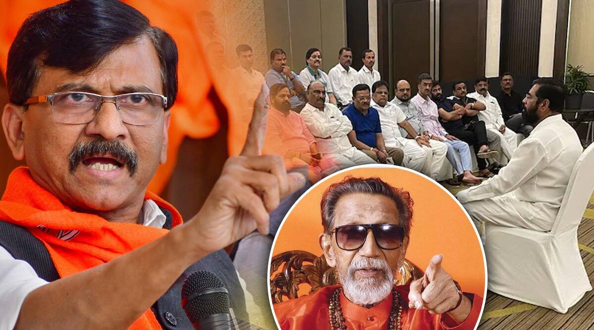 Maharashtra CM Eknath Shinde Felicitated In Thane He Slams Thackeray Sanjay Raut Congress NCP