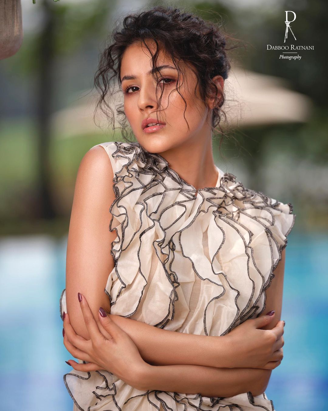 Shehnaaz Gill Mud Photoshoot Spa Time