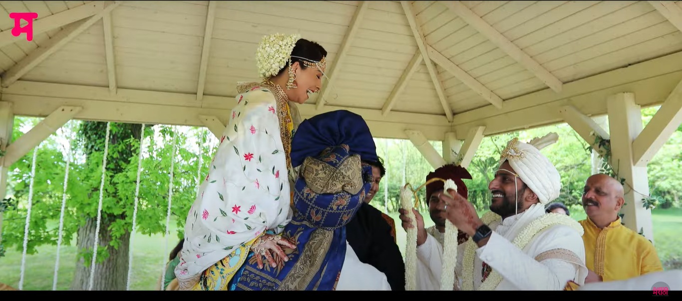 Sonalee Kulkarni Kunal Benodekar Wedding Planet Marathi