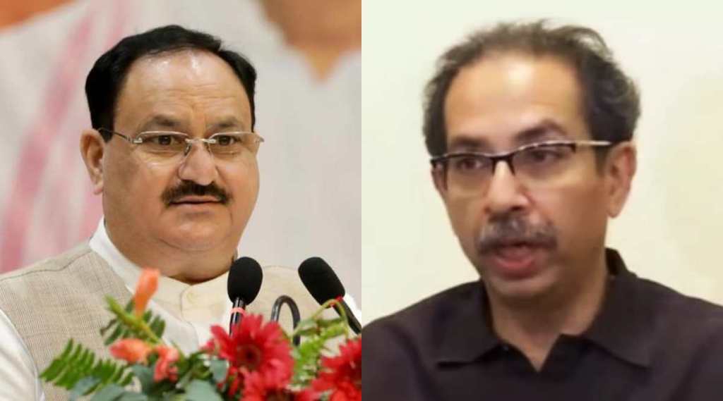 Uddhav Thackeray J P Nadda