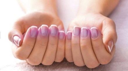 Are your nails turning blue too? Are your nails turning blue too?