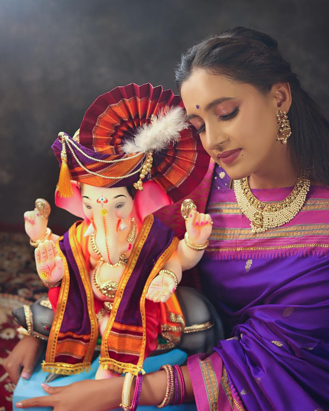actress uma pednekar ganeshotsav 2022 special photoshoot