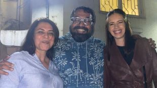 Anurag Kashyap with kalki koechlin, anurag kashyap kalki koechlin, Anurag Kashyap instagram, Anurag Kashyap ex wives, Anurag Kashyap ex wife kalki koechlin, anurag kashyap ex wife aarti bajaj, अनुराग कश्यप पूर्वश्रमीच्या पत्नी, अनुराग कश्यप, कल्कि केकला, आरती बजाज