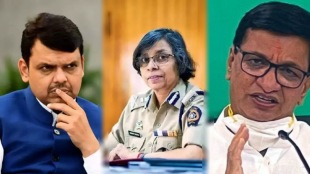 Balasaheb Thorat's entourage at the meeting of Rashmi Shukla and Fadnavis