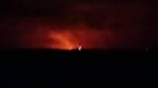fire in sea