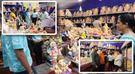 गणेशोत्सवाच्या खरेदीसाठी मंडई, तुळशीबाग परिसरात गर्दी झाली गणेशोत्सवाच्या खरेदीसाठी मंडई, तुळशीबाग परिसरात गर्दी झाली