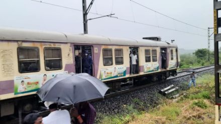 पुणे-लोणावळादरम्यान लोकलची म्हशीला धडक; एक तास रेल्वेसेवा विस्कळीत