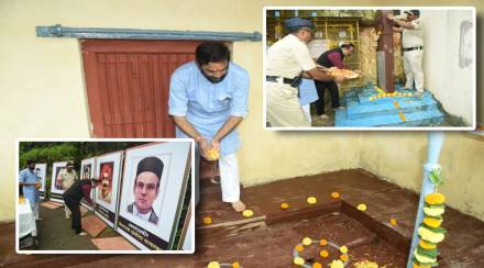 स्वातंत्र्याच्या अमृत महोत्सवानिमित्त जिल्हा प्रशासनाच्या वतीने वधस्तंभास अभिवादन 