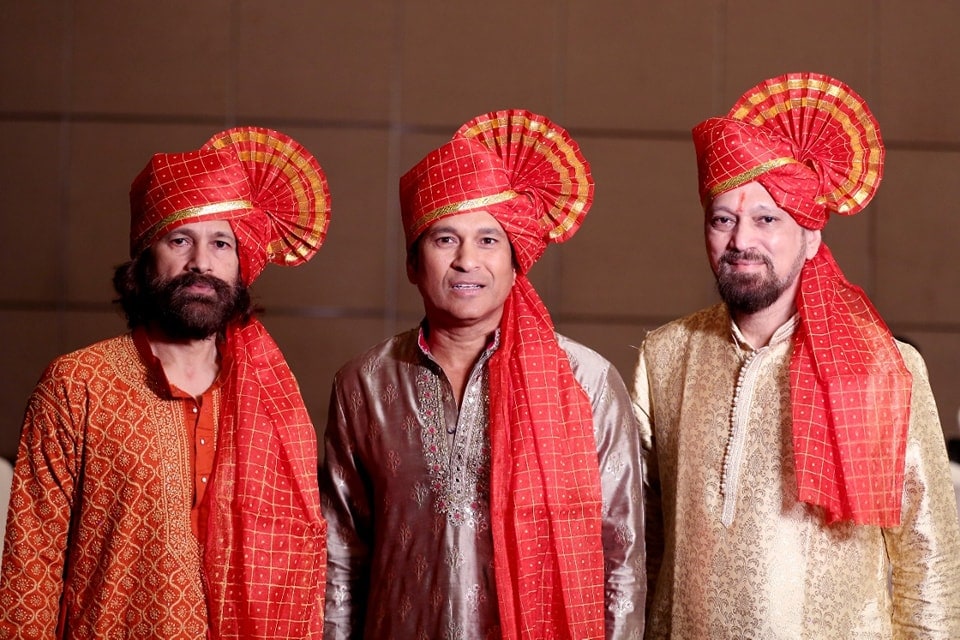  Sachin tied the knot at his niece's wedding