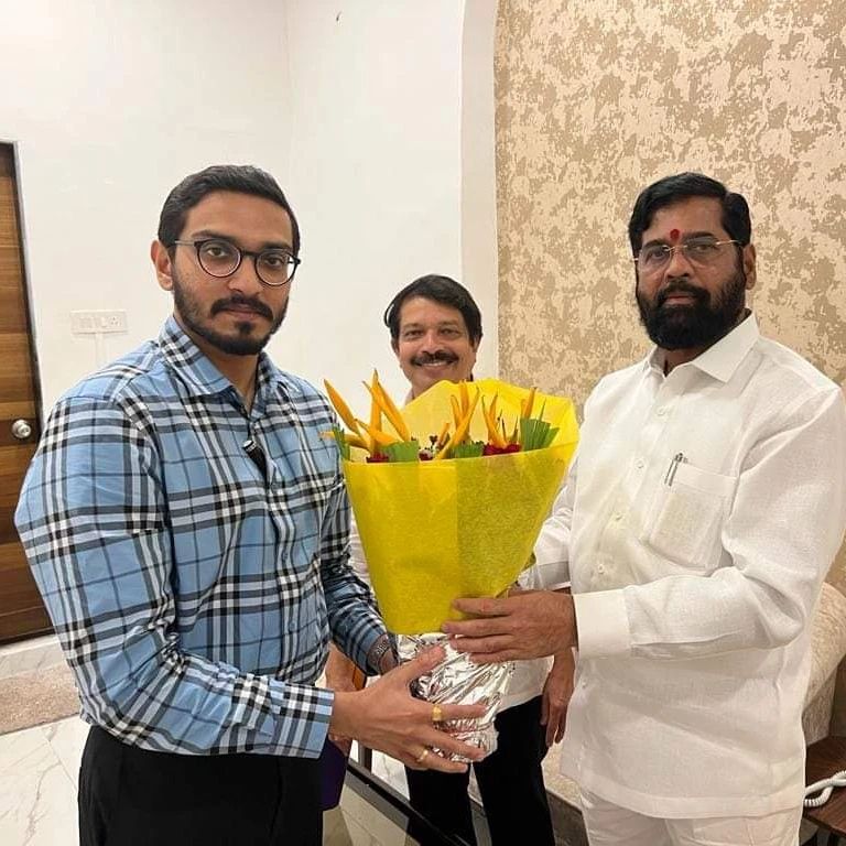 smita thackeray son aaishvary thackeray