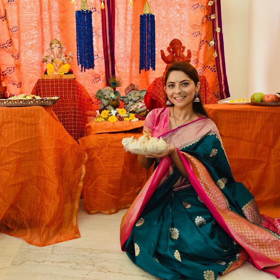 Ganesh Utsav 2022 sonalee kulkarni