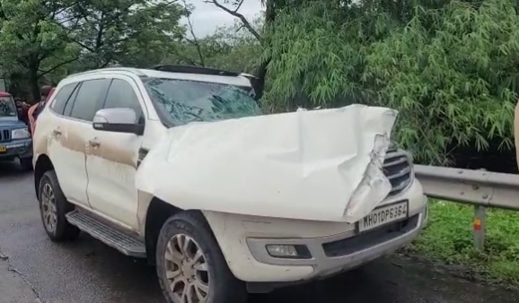 vinayak mete death news car accident