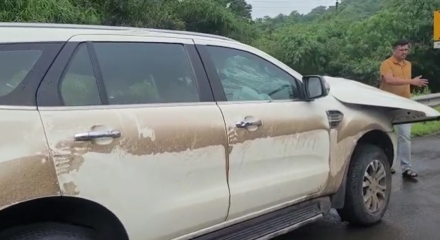 vinayak mete death news car accident