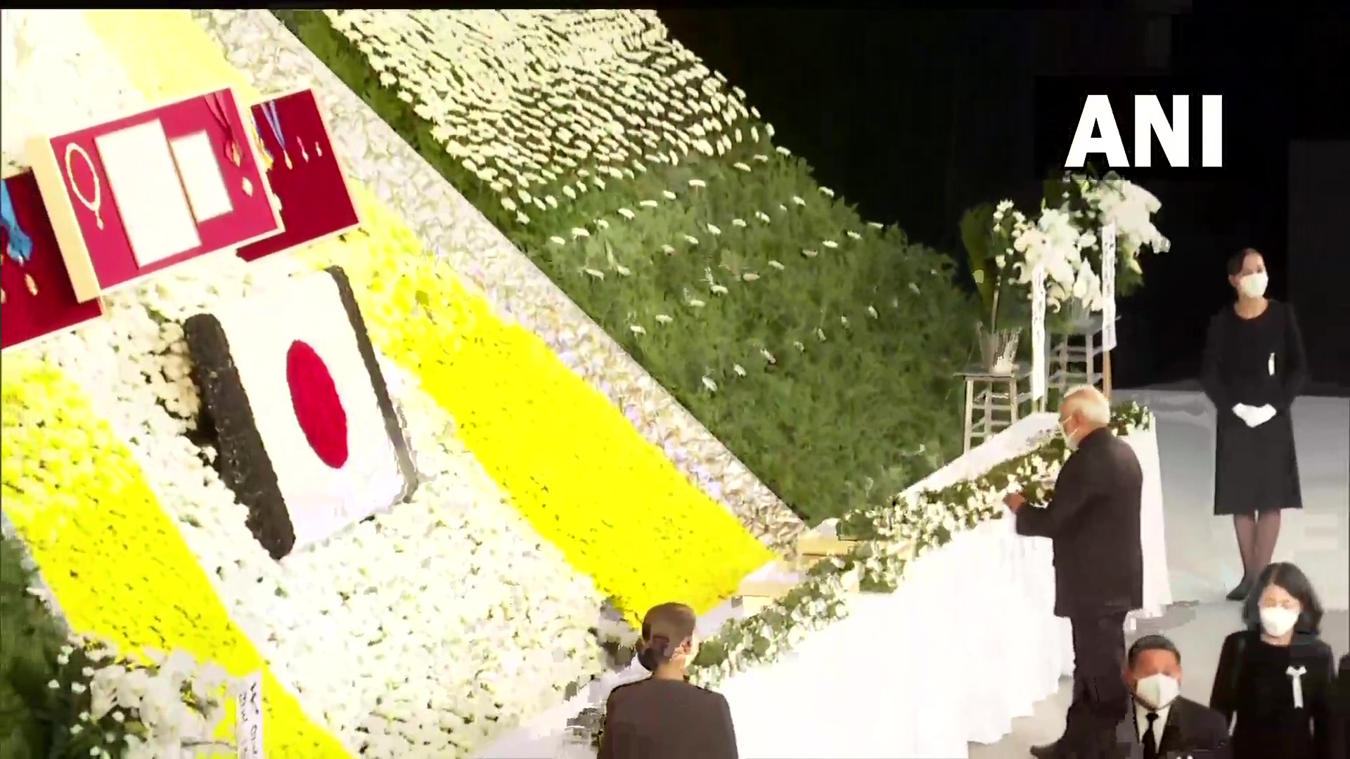 Prime Minister Narendra Modi emotional while paying tribute to Shinzo Abe funeral