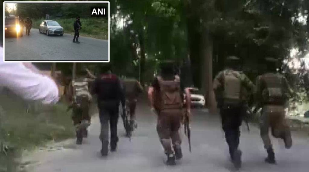 Army and terrorist