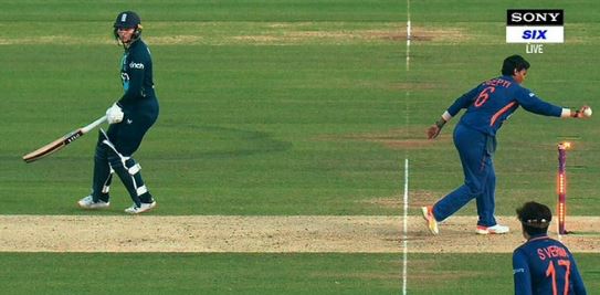 deepti sharma charlotte dean run out 