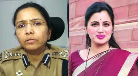 Dr Arati Singh IPS and Navneet Rana