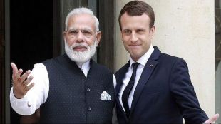 Emmanuel Macron Narendra Modi