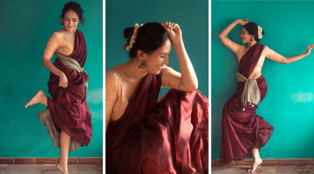 Aishwarya Narkar Instagram Saree Photoshoot