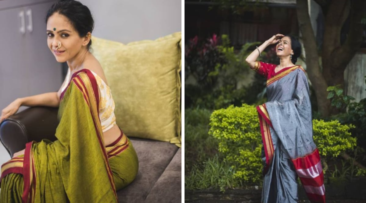 Aishwarya Narkar Instagram Saree Photoshoot