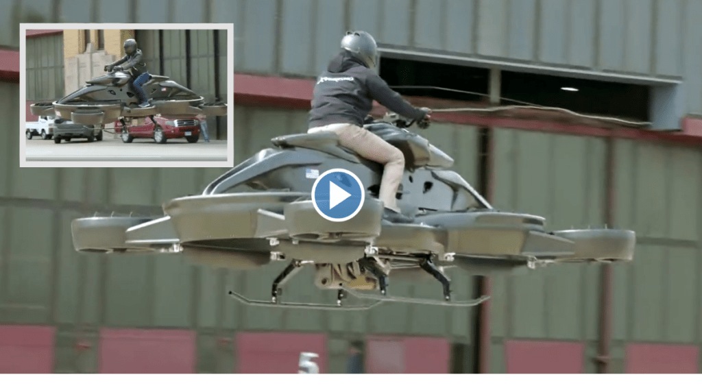 First Flying Bike Video First Flying Bike Video