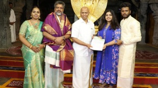 muslim couple abdul ghani donates 1 crore to Tirupati temple netizens loved their traditional attire