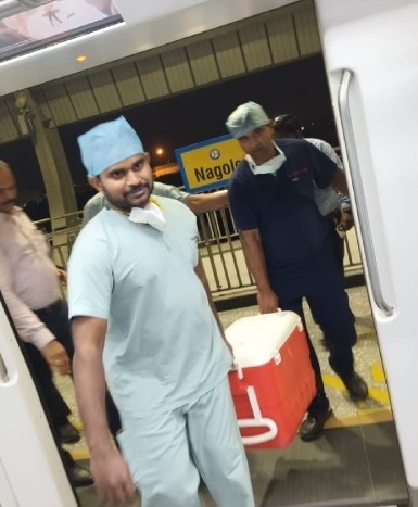 Hyderabad Doctors Take Metro While Transporting A Live Heart For Transplant Surgery