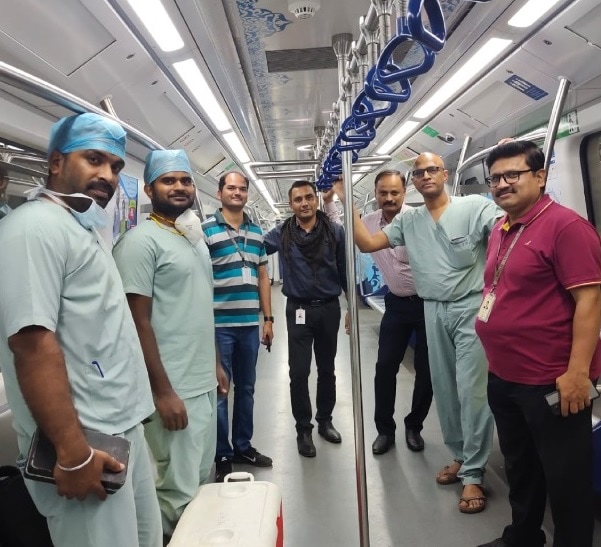 Hyderabad Doctors Take Metro While Transporting A Live Heart For Transplant Surgery