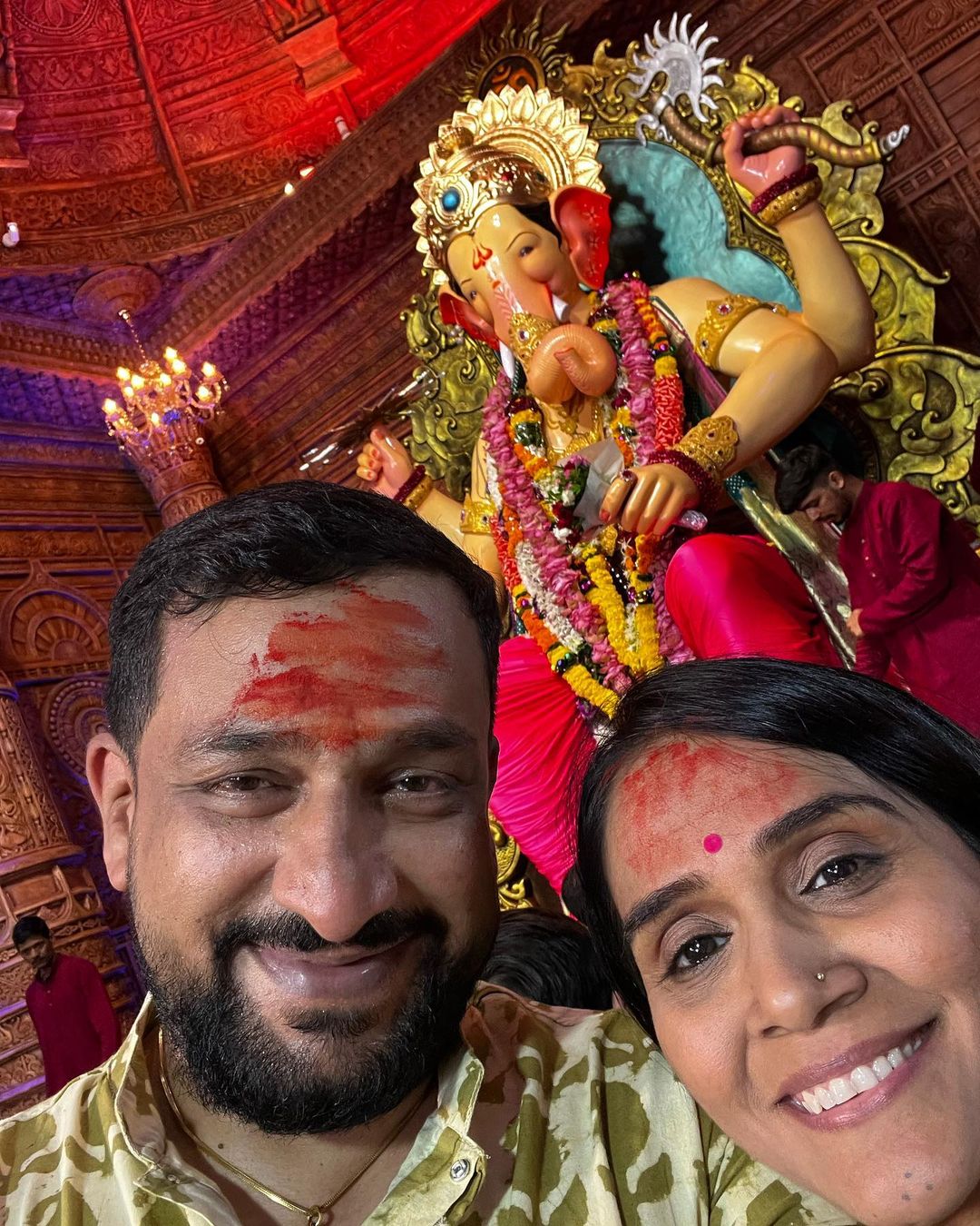 Lalbaugcha Raja 2022 Celebrities Photos