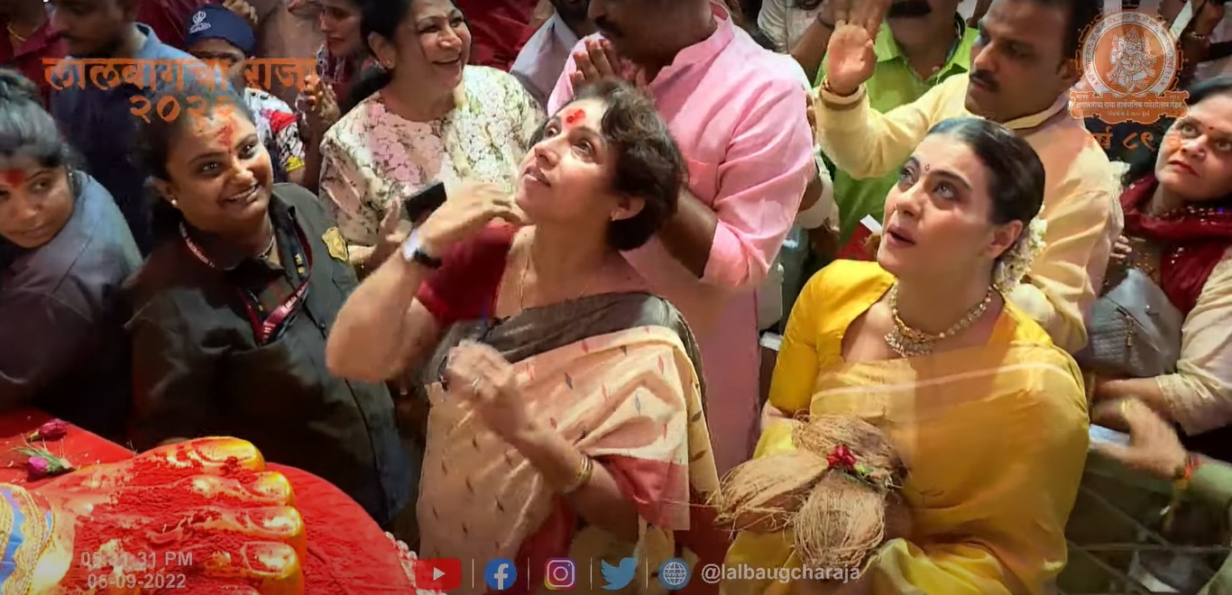 Lalbaugcha Raja 2022 Celebrities Photos