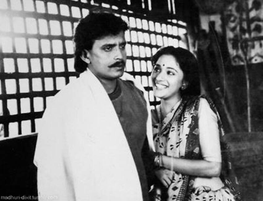 Madhuri Dixit Mithun Chakraborty 1